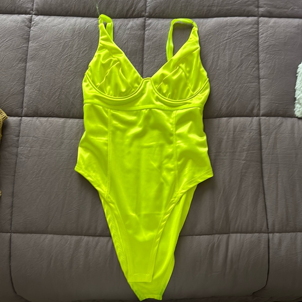 Neon bodysuit!